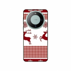 Husa personalizata tip carcasa HQPrint pentru Huawei Mate 60 Pro, model Reindeer 1, multicolor, S1D1M0051