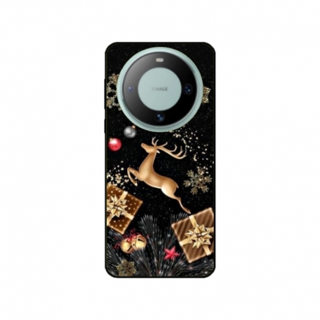 Husa personalizata tip carcasa HQPrint pentru Huawei Mate 60 Pro, model Reindeer 2, multicolor, S1D1M0052