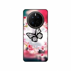 Husa personalizata tip carcasa HQPrint pentru Huawei Mate 50, model Butterfly 8, multicolor, S1D1M0380