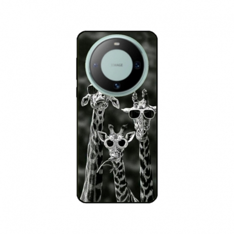 Husa personalizata tip carcasa HQPrint pentru Huawei Mate 60 Pro, model Zebra 1, multicolor, S1D1M0086