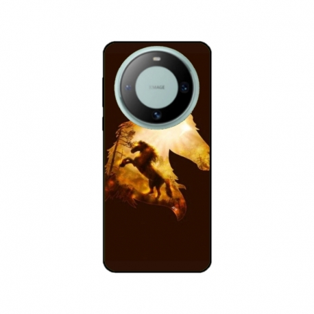 Husa personalizata tip carcasa HQPrint pentru Huawei Mate 60 Pro, model Horse 1, multicolor, S1D1M0098