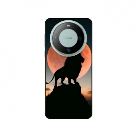 Husa personalizata tip carcasa HQPrint pentru Huawei Mate 60 Pro, model Lion 1, multicolor, S1D1M0110