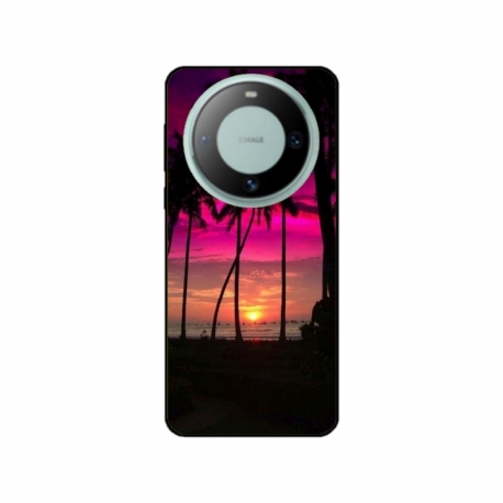 Husa personalizata tip carcasa HQPrint pentru Huawei Mate 60 Pro, model Beach View 1, multicolor, S1D1M0136