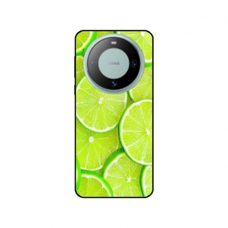Husa personalizata tip carcasa HQPrint pentru Huawei Mate 60 Pro, model Lime, multicolor, S1D1M0253