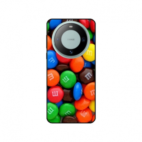 Husa personalizata tip carcasa HQPrint pentru Huawei Mate 60 Pro, model MandM, multicolor, S1D1M0257