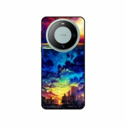 Husa personalizata tip carcasa HQPrint pentru Huawei Mate 60 Pro, model Abstract City, multicolor, S1D1M0263