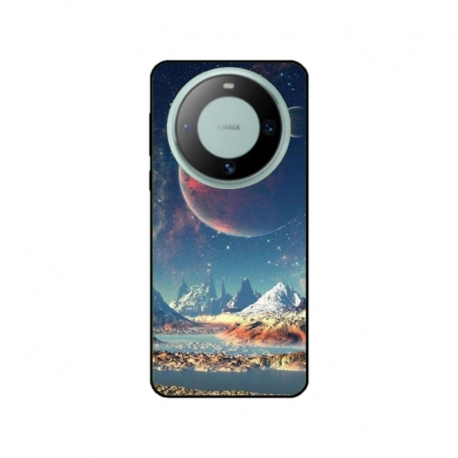 Husa personalizata tip carcasa HQPrint pentru Huawei Mate 60 Pro, model Alien Planet, multicolor, S1D1M0264