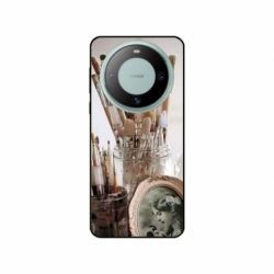Husa personalizata tip carcasa HQPrint pentru Huawei Mate 60 Pro, model Brush, multicolor, S1D1M0282