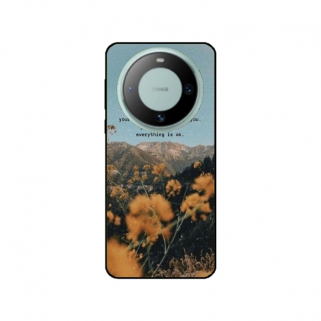 Husa personalizata tip carcasa HQPrint pentru Huawei Mate 60 Pro, model Quote 1, multicolor, S1D1M0306