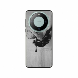 Husa personalizata tip carcasa HQPrint pentru Huawei Mate 60 Pro, model Black Paint, multicolor, S1D1M0336
