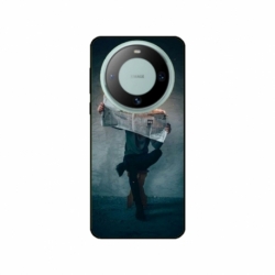Husa personalizata tip carcasa HQPrint pentru Huawei Mate 60 Pro, model Burn the News, multicolor, S1D1M0345