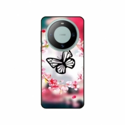 Husa personalizata tip carcasa HQPrint pentru Huawei Mate 60 Pro, model Butterfly 8, multicolor, S1D1M0380