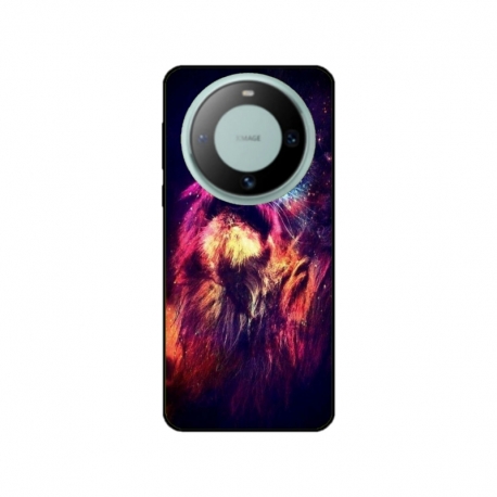 Husa personalizata tip carcasa HQPrint pentru Huawei Mate 60, model Celestial Lion, multicolor, S1D1M0002