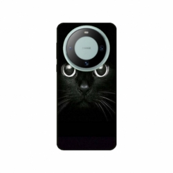 Husa personalizata tip carcasa HQPrint pentru Huawei Mate 60, model Black Cat 1, multicolor, S1D1M0015