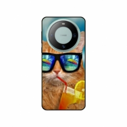 Husa personalizata tip carcasa HQPrint pentru Huawei Mate 60, model Cool Cat, multicolor, S1D1M0031