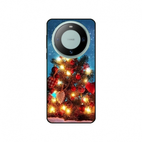 Husa personalizata tip carcasa HQPrint pentru Huawei Mate 60, model Christmas Tree 2, multicolor, S1D1M0058