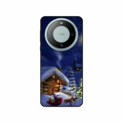 Husa personalizata tip carcasa HQPrint pentru Huawei Mate 60, model Christmas Cottage, multicolor, S1D1M0059