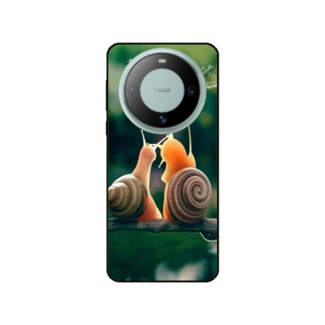 Husa personalizata tip carcasa HQPrint pentru Huawei Mate 60, model Snail, multicolor, S1D1M0231