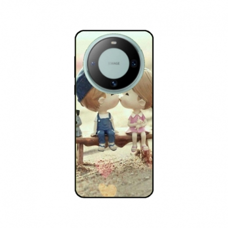 Husa personalizata tip carcasa HQPrint pentru Huawei Mate 60, model Kiss, multicolor, S1D1M0259