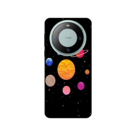 Husa personalizata tip carcasa HQPrint pentru Huawei Mate 60, model Colorful Galaxy, multicolor, S1D1M0283