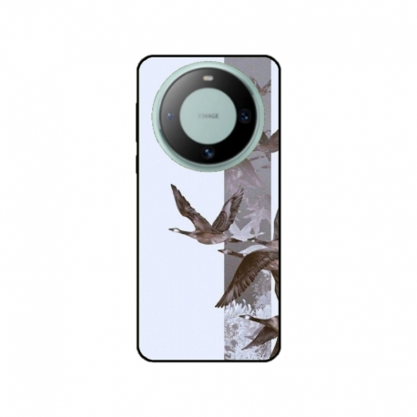 Husa personalizata tip carcasa HQPrint pentru Huawei Mate 60, model Birds, multicolor, S1D1M0314