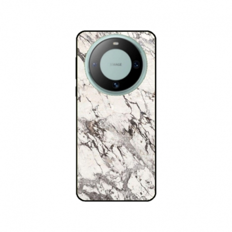 Husa personalizata tip carcasa HQPrint pentru Huawei Mate 60, model White Marble, multicolor, S1D1M0325