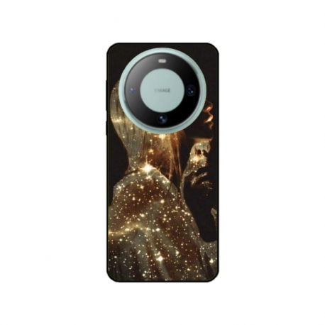 Husa personalizata tip carcasa HQPrint pentru Huawei Mate 60, model Golden Girl, multicolor, S1D1M0350