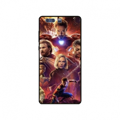 Husa personalizata tip carcasa HQPrint pentru Huawei P10 Plus, model Avengers Inifinity War, multicolor, S1D1M0010