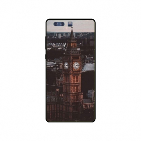 Husa personalizata tip carcasa HQPrint pentru Huawei P10 Plus, model Big Ben 2, multicolor, S1D1M0014