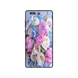 Husa personalizata tip carcasa HQPrint pentru Huawei P10 Plus, model Flowers 1, multicolor, S1D1M0026
