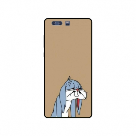 Husa personalizata tip carcasa HQPrint pentru Huawei P10 Plus, model Tired Bunny, multicolor, S1D1M0027