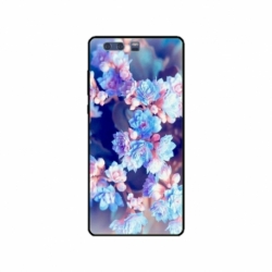 Husa personalizata tip carcasa HQPrint pentru Huawei P10 Plus, model Flowers 2, multicolor, S1D1M0038