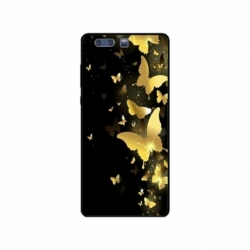 Husa personalizata tip carcasa HQPrint pentru Huawei P10 Plus, model Butterfly 6, multicolor, S1D1M0045
