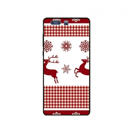 Husa personalizata tip carcasa HQPrint pentru Huawei P10 Plus, model Reindeer 1, multicolor, S1D1M0051
