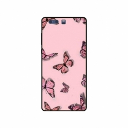 Husa personalizata tip carcasa HQPrint pentru Huawei P10 Plus, model Butterfly 7, multicolor, S1D1M0076