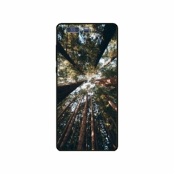 Husa personalizata tip carcasa HQPrint pentru Huawei P10 Plus, model Tree perspective, multicolor, S1D1M0079