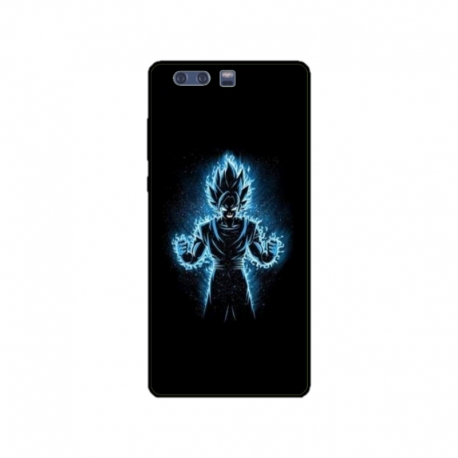 Husa personalizata tip carcasa HQPrint pentru Huawei P10 Plus, model Goku, multicolor, S1D1M0087
