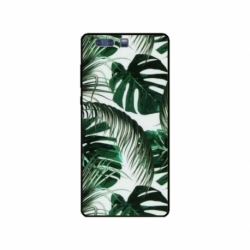 Husa personalizata tip carcasa HQPrint pentru Huawei P10 Plus, model Leaf Design 3, multicolor, S1D1M0088