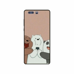 Husa personalizata tip carcasa HQPrint pentru Huawei P10 Plus, model Bears 2, multicolor, S1D1M0089