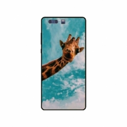 Husa personalizata tip carcasa HQPrint pentru Huawei P10 Plus, model Giraffe 2, multicolor, S1D1M0096