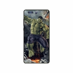 Husa personalizata tip carcasa HQPrint pentru Huawei P10 Plus, model Hulk 1, multicolor, S1D1M0099