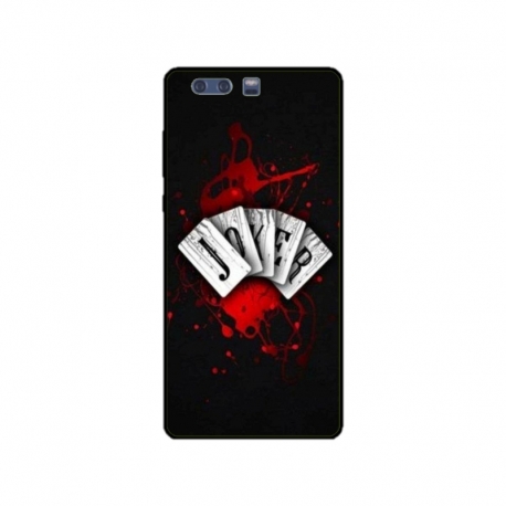 Husa personalizata tip carcasa HQPrint pentru Huawei P10 Plus, model Joker 1, multicolor, S1D1M0106