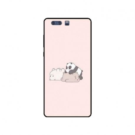 Husa personalizata tip carcasa HQPrint pentru Huawei P10 Plus, model Bears 3, multicolor, S1D1M0115
