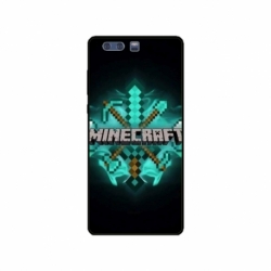 Husa personalizata tip carcasa HQPrint pentru Huawei P10 Plus, model Minecraft 2, multicolor, S1D1M0126