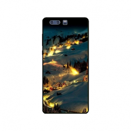 Husa personalizata tip carcasa HQPrint pentru Huawei P10 Plus, model Nice View 6, multicolor, S1D1M0128