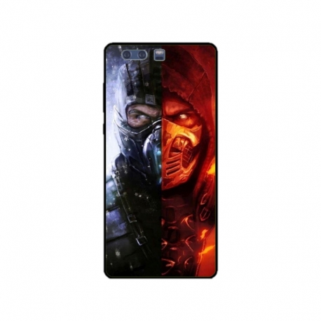 Husa personalizata tip carcasa HQPrint pentru Huawei P10 Plus, model Mortal Kombat, multicolor, S1D1M0130