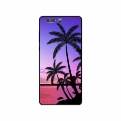 Husa personalizata tip carcasa HQPrint pentru Huawei P10 Plus, model Beach View 2, multicolor, S1D1M0137