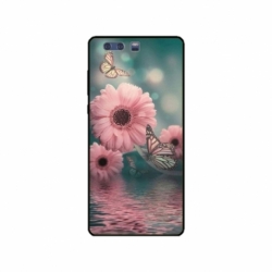 Husa personalizata tip carcasa HQPrint pentru Huawei P10 Plus, model Flowers 7, multicolor, S1D1M0140