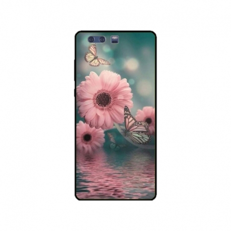 Husa personalizata tip carcasa HQPrint pentru Huawei P10 Plus, model Flowers 7, multicolor, S1D1M0140