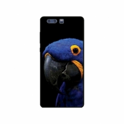 Husa personalizata tip carcasa HQPrint pentru Huawei P10 Plus, model Blue Parrot, multicolor, S1D1M0145